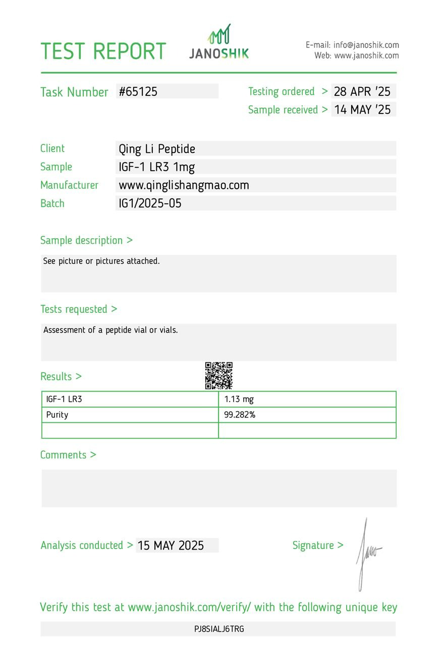 IGF-1LR3, 1mg - Image 2