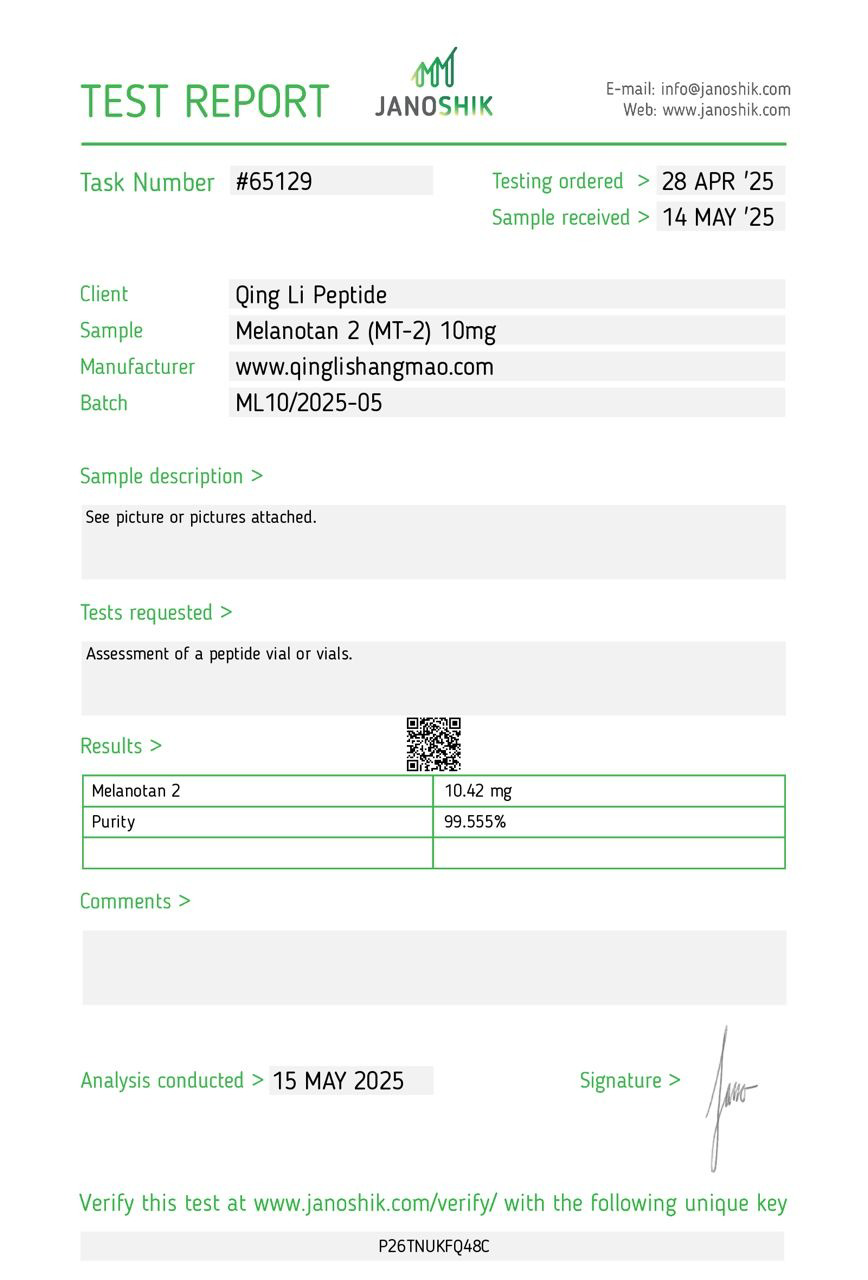 Melanotan-2, 10mg - Image 3