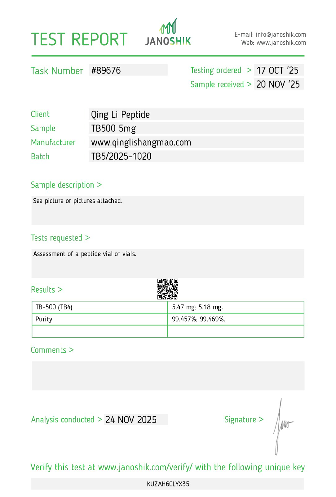 TB-500, 5mg - Image 2