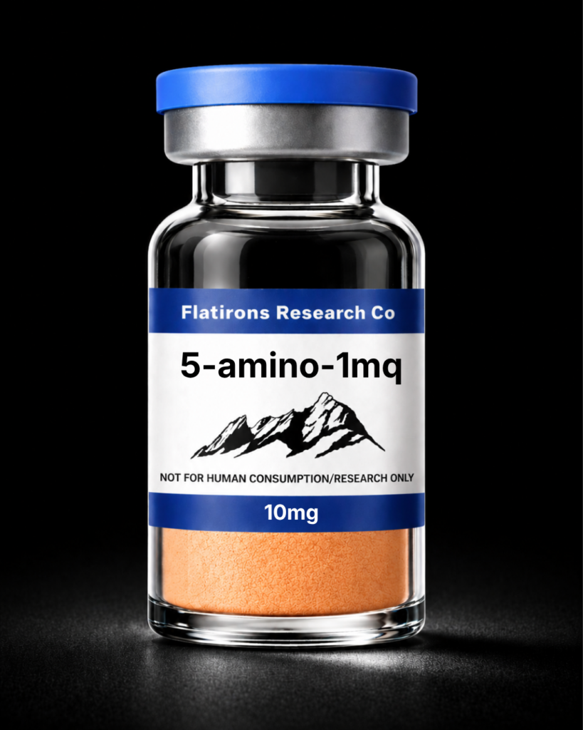 5-AMino-1MQ, 10mg, lyophilized peptide vial for laboratory research use only